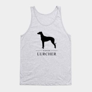 Lurcher Black Silhouette Tank Top